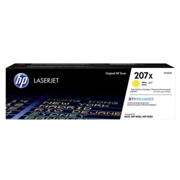 Oryginalny toner HP 207X XL żółty (W2212X)