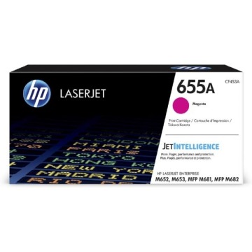HP oryginalny toner CF453A, magenta, 10500s, 655A, HP Color LaserJet Enterprise M652dn,M652n,M653dh,