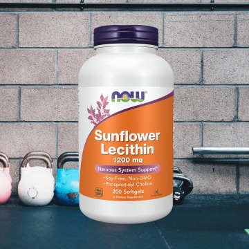 NOW Sunflower Lecithin - Lecytyna Słonecznikowa - Dieta i metabolizm - Śrem - zdjęcie 2