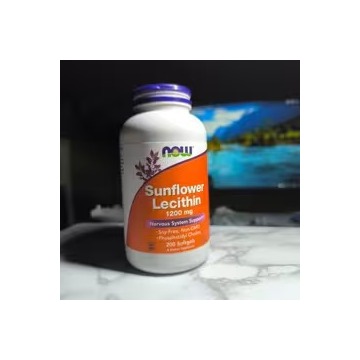 NOW Sunflower Lecithin - Lecytyna Słonecznikowa - Dieta i metabolizm - Śrem - zdjęcie 4