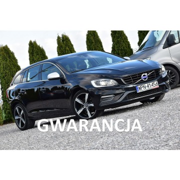 Volvo V60 - 2,0D4 190Km R-Design Alcantara Led Navi Xenon Gwarancja
