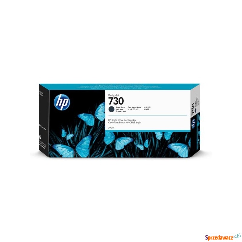 HP oryginalny ink P2V71A, HP 730, matte black,... - Tusze, tonery - Pruszków