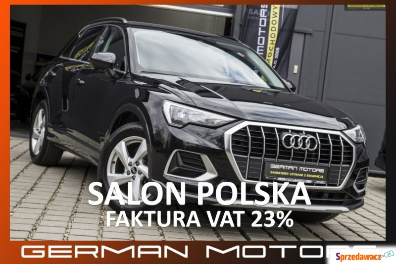 Audi Q3  SUV 2022,  1.5 benzyna, automat - Na sprzedaż za 87 899 zł - Dębogórze