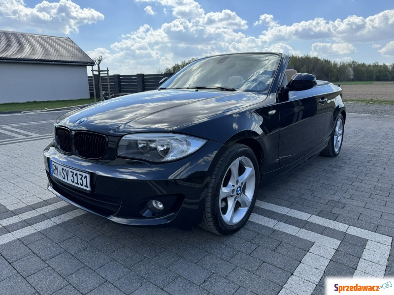 BMW Seria 1  Kabriolet 2011,  2.0 diesel - Na sprzedaż za 24 999 zł - Zebrzydowa