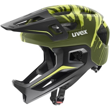 Kask rowerowy dziecięcy UVEX React jr. fullface