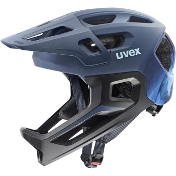 Kask rowerowy dziecięcy UVEX React jr. fullface