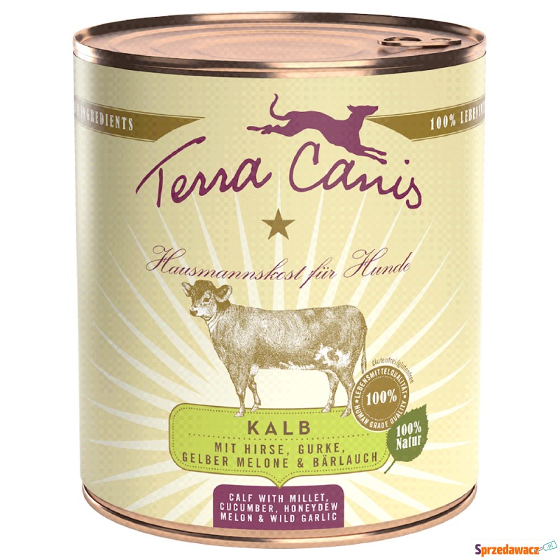 Terra Canis, 6 x 800 g - Cielęcina...