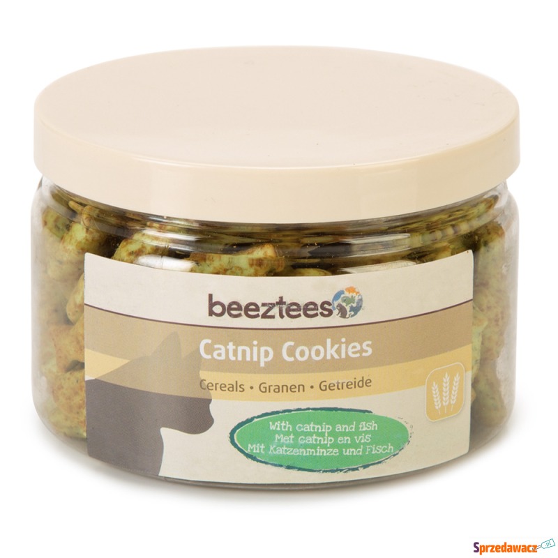 Beeztees Catnip Cookies, łosoś...