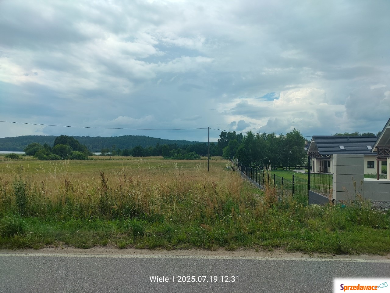 Działki budowlane nad jeziorem...
