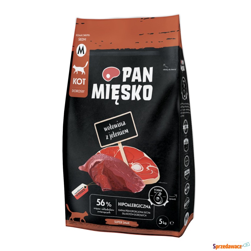 Pan Mięsko, wołowina z jeleniem,...