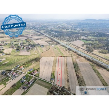 Działka budowlana 800 m² – Kossowa