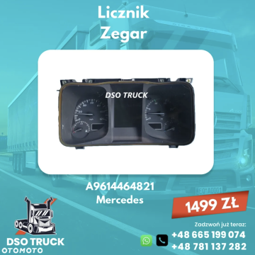 Licznik Zegar A9614464821 Mercedes Actros Axor Atego