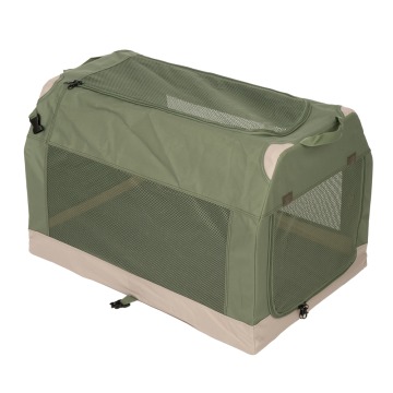 zooplus Basics składana buda dla psa - Rozmiar M (szer. x gł. x wys.): 50,5 x 76 x 48 cm