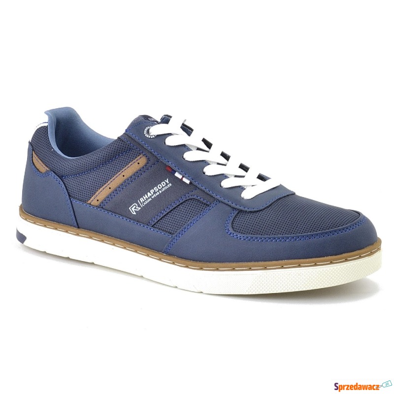 Granatowe męskie buty sportowe American Club RH78 - Buty sportowe miejskie... - Katowice