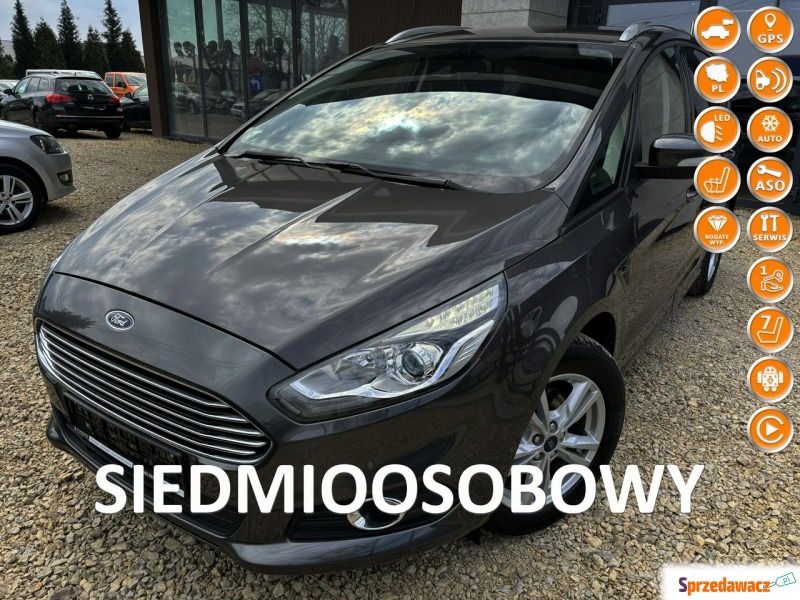 Ford S-MAX  Minivan/Van 2018,  1.5 benzyna - Na sprzedaż za 52 499 zł - Tychy