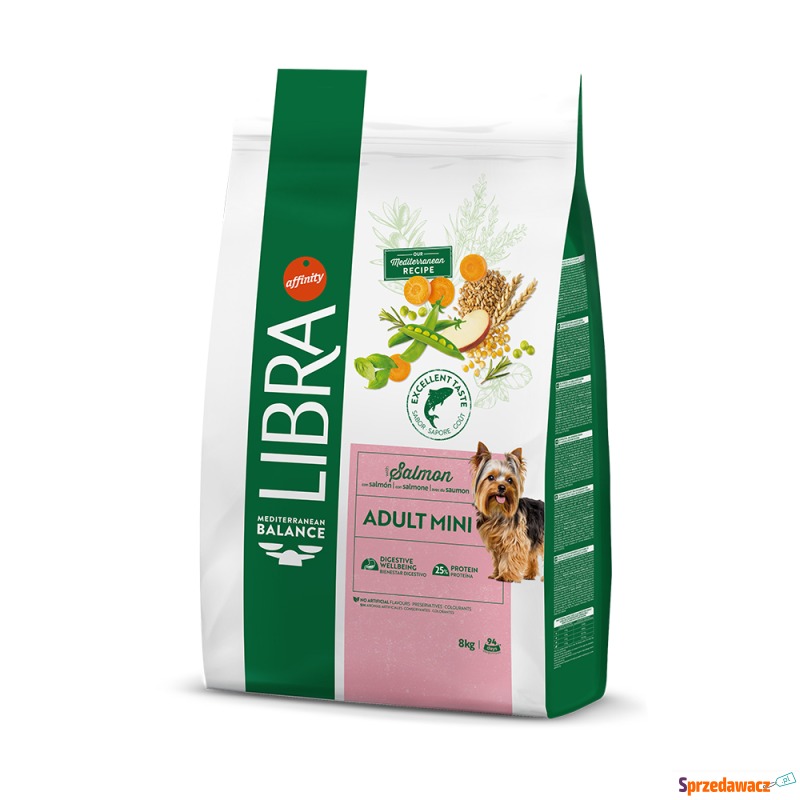 Libra Dog Mini, łosoś - 8 kg - Karmy dla psów - Wodzisław Śląski