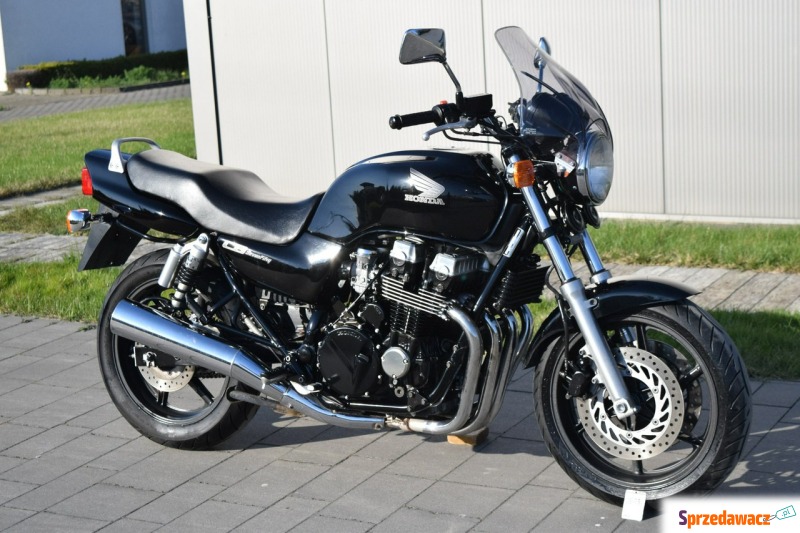 Honda CB - oryginalny stan, szyba, piękna praca,... - Motocykle szosowo -... - Śrem