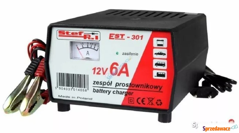 Prostownik Stef-pol Est-301 12v/6a