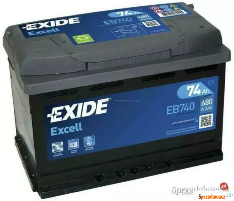 Akumulator Exide Excell 74Ah 680A...