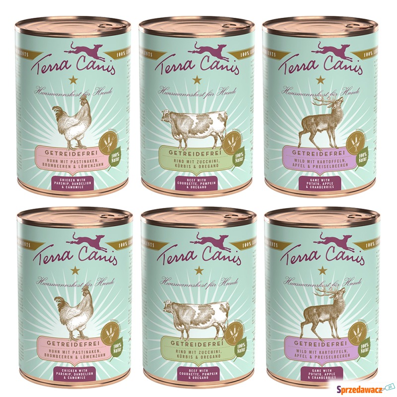 Terra Canis bez zbóż, 6 x 400 g...