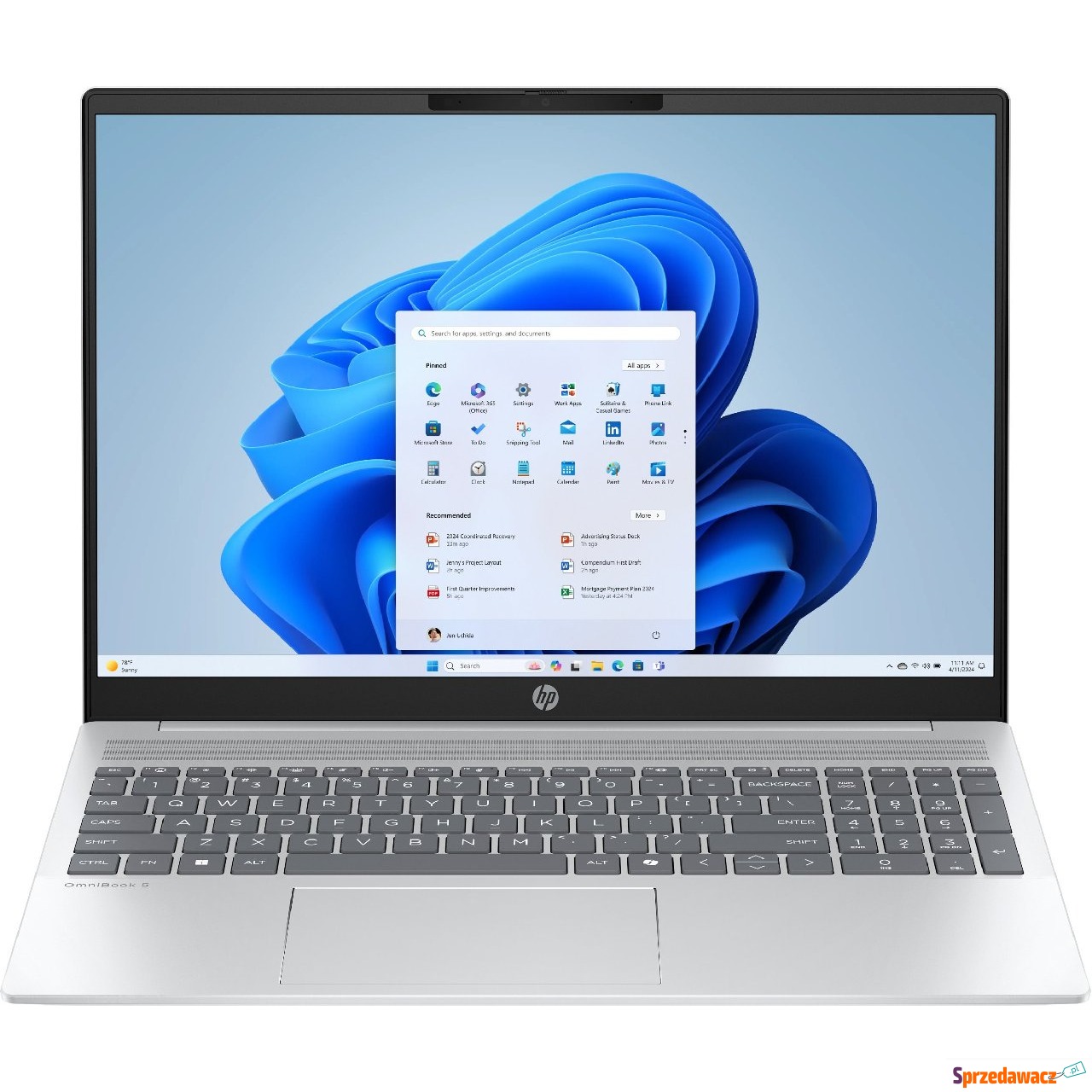 Laptop HP OmniBook 5 16-af1220nw...