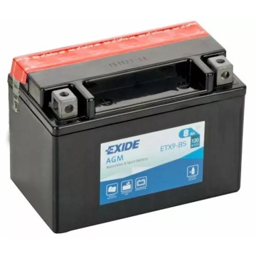 Akumulator Exide ETX9-BS ytx9-bs 12V 8Ah 120a en