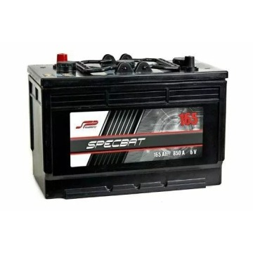 Akumulator Specbat Agro 6V 165Ah 850A en lewy plus