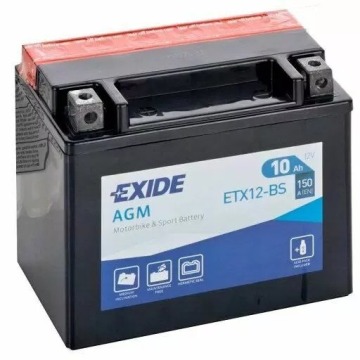 Exide etx12-Bbs 10Ah 150A en l+