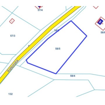 Działka budowlana Mezowo sprzedam, pow. 1460 m2  (14.6a), uzbrojona - zdjęcie 2