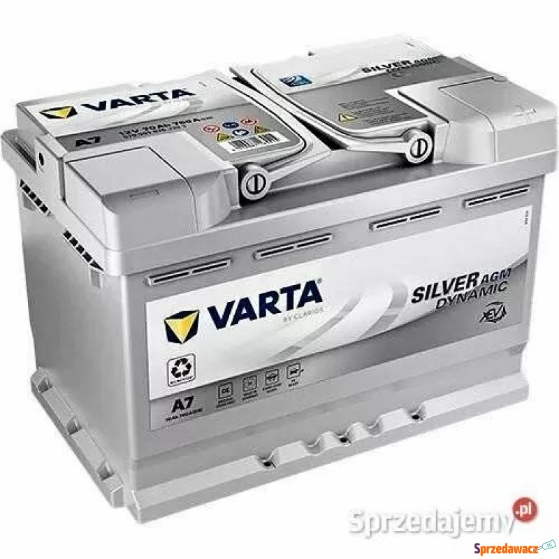 Akumulator Varta Silver Dynamic agm A7 70Ah/760A - Akumulatory - Ciechanów