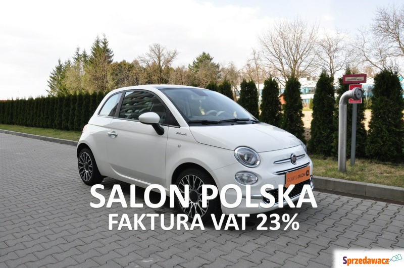 Fiat 500  Hatchback 2022,  1.0 hybryda - Na sprzedaż za 36 499 zł - Balice
