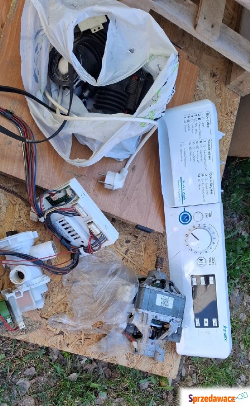Panel sterowania+ silnik Indesit XWSE 61052 - Pozostałe artykuły do... - Bydgoszcz