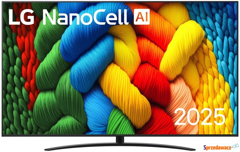 Telewizor LG 86NANO81A3A NanoCell 86'' 4K Ultra... - Telewizory - Świnoujście