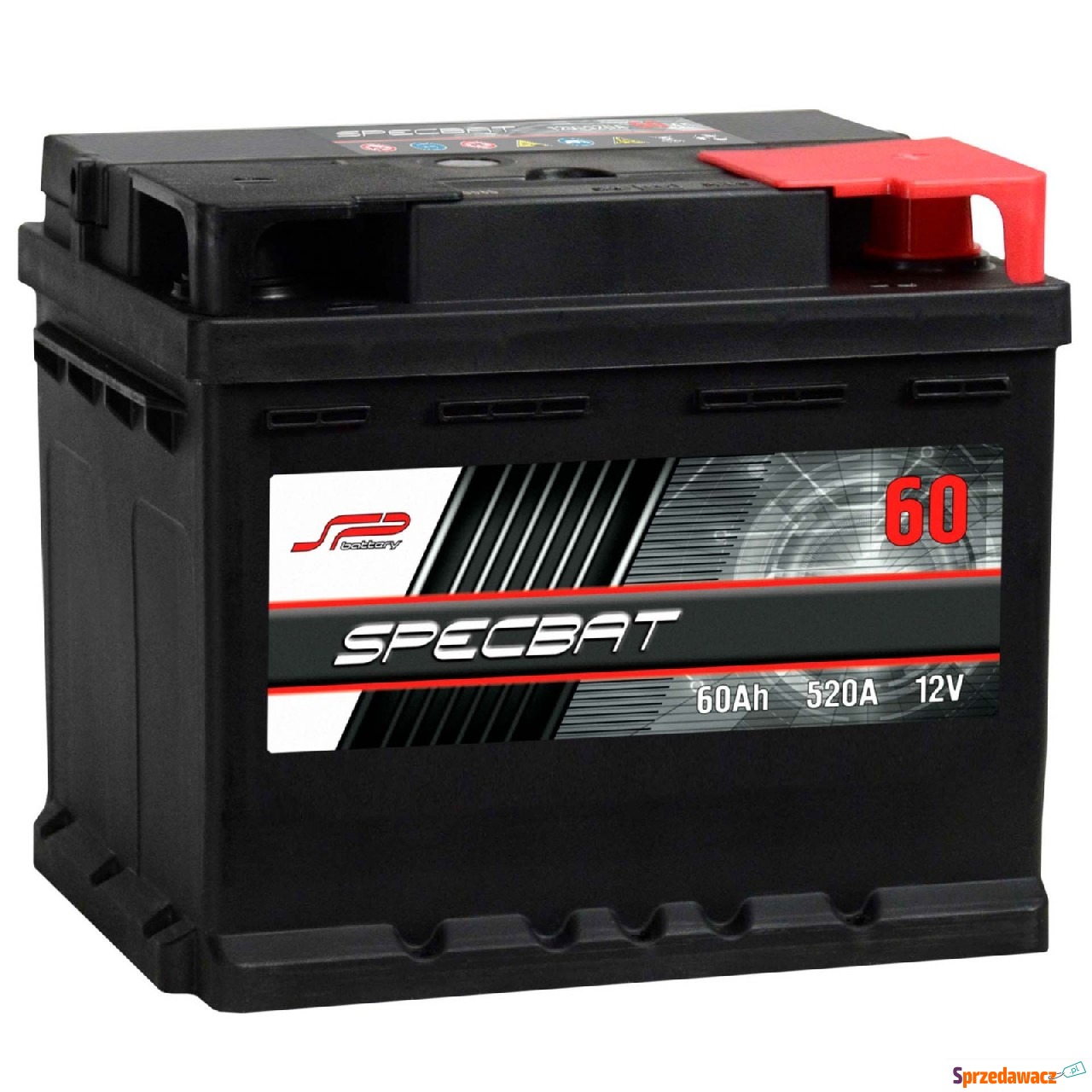 Akumulator Specbat 60Ah 520A en...