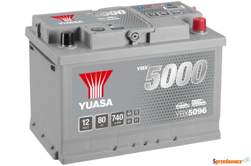 Akumulator Yuasa Ybx5096 Silver...