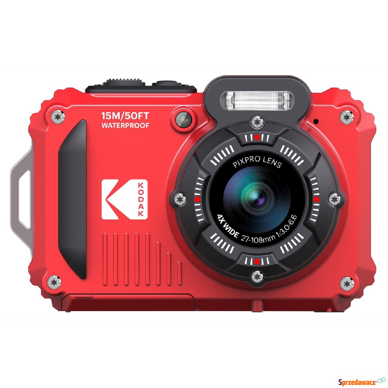 Kodak WPZ2 waterproof czerwony