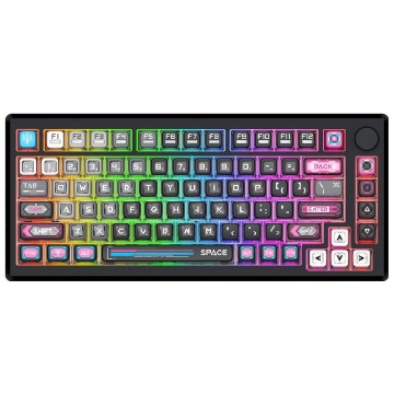 Klawiatura Klawiatura gamingowa Redragon Uranus Pro 82 K732MC-RGB-PRO WuKong Switches bezprzewodowa 