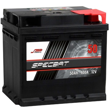 Akumulator Specbat 50Ah 400a en prawy +