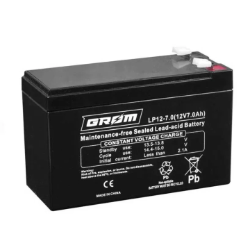 Akumulator żelowy Grom 12V 7Ah LP12-7.0