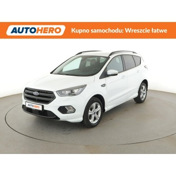 Ford Kuga - skóra/alcantara bi-xenon navi grzane fotele klima auto grzana kierowni