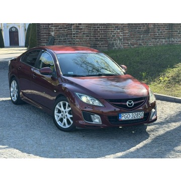 Mazda 6 2,5 benz Zarejestrowany Mały przebieg LPG BOSE