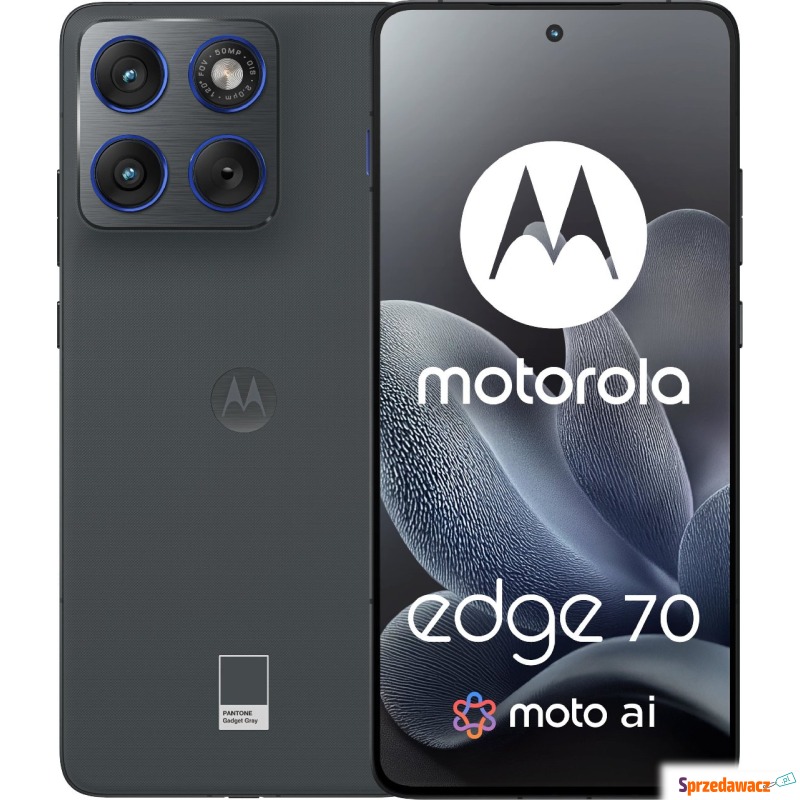 Smartfon Motorola Edge 70 5G 12/512GB Grafitowy... - Smartfony - Płock