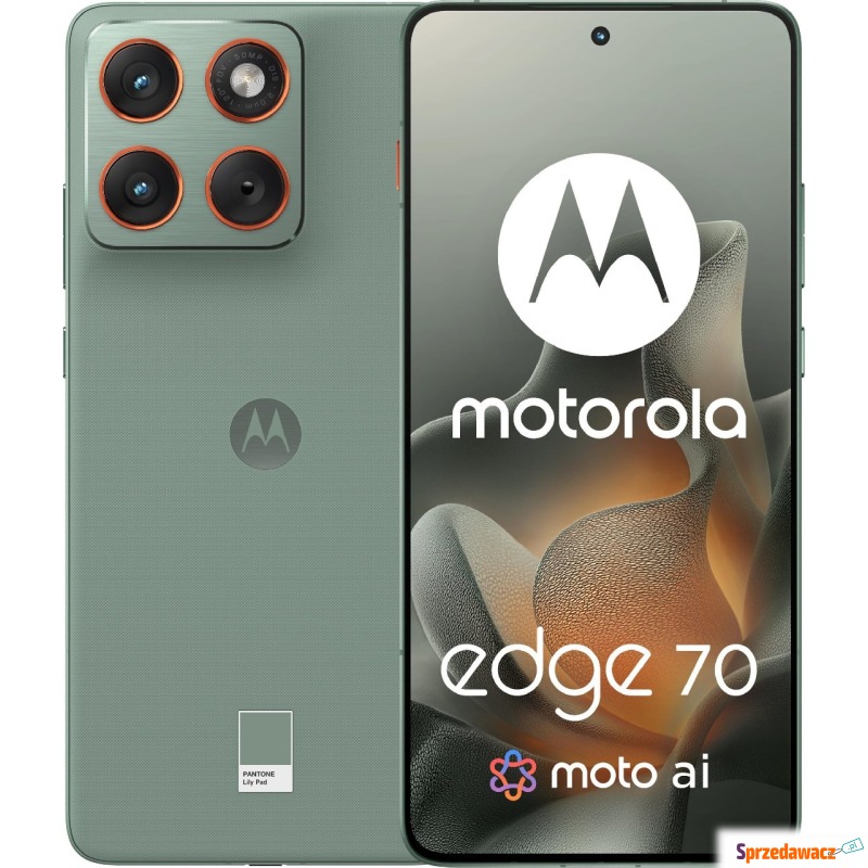 Smartfon Motorola Edge 70 5G 12/512GB Zielony... - Smartfony - Tarnów