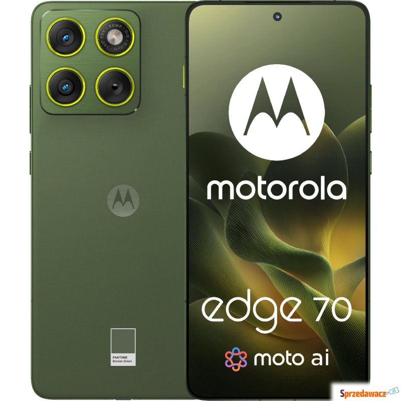 Smartfon Motorola Edge 70 5G 12/512GB Zielony... - Smartfony - Kwidzyn