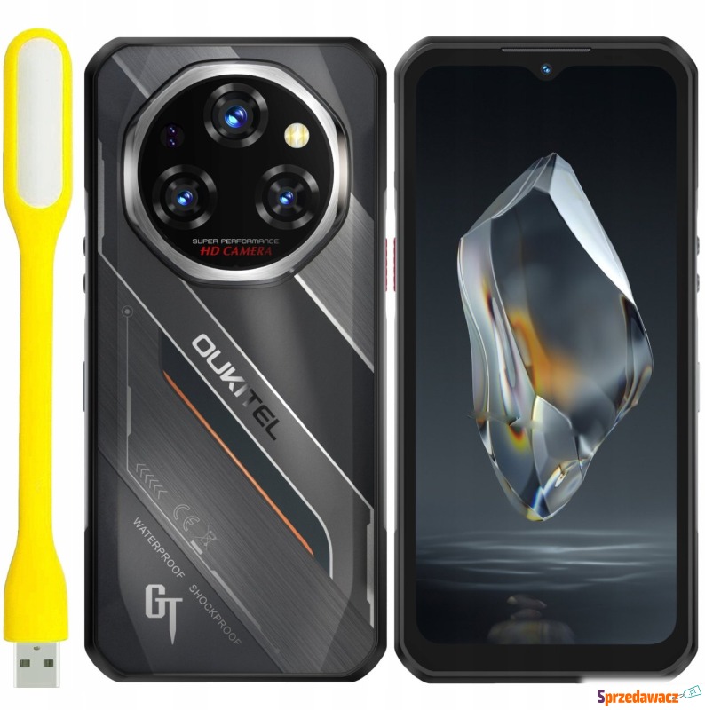 Smartfon Oukitel WP62 5G 8/256GB Czarny (WP62-BK/OL) - Smartfony - Koszalin