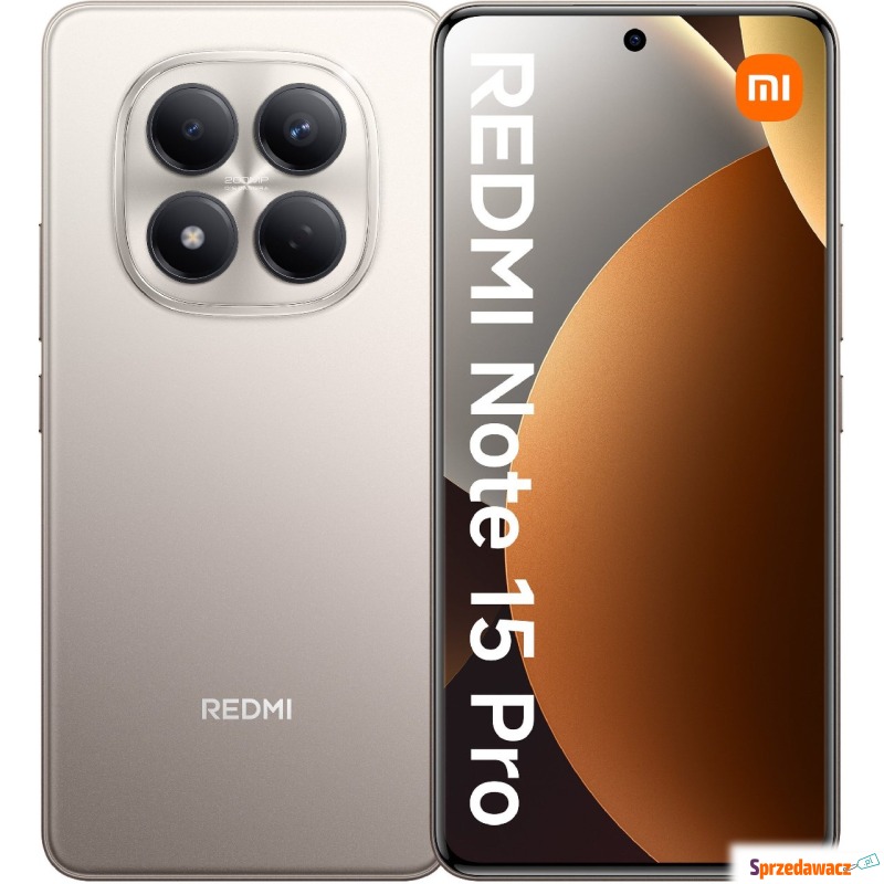 Smartfon Xiaomi Redmi Note 15 Pro 8/256GB Tytanowy... - Smartfony - Siedlce