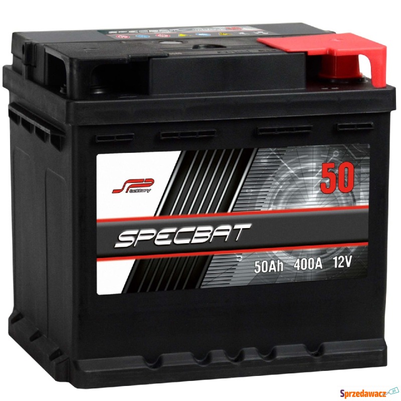 Akumulator Specbat 50Ah 400a en prawy + - Akumulatory - Ciechanów