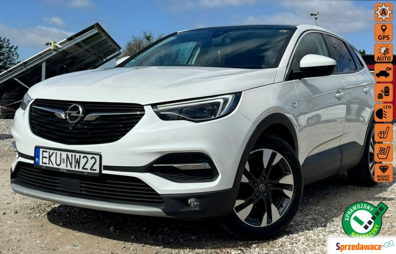 Opel Grandland X  SUV 2018,  2.0 diesel, automat - Na sprzedaż za 54 500 zł - Kutno
