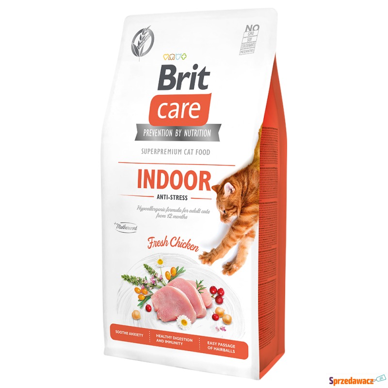 Brit Care Grain-Free Indoor Anti-stress - 2 x... - Karmy dla kotów - Bydgoszcz