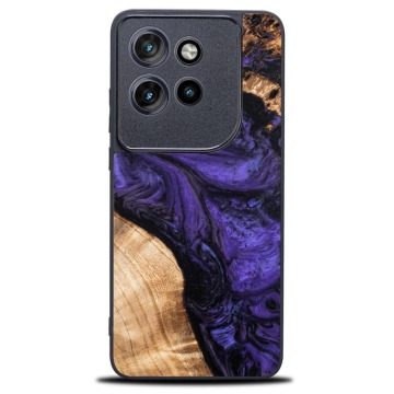 Drewniane etui do Motorola Edge 50 Neo, Bewood Unique Violet